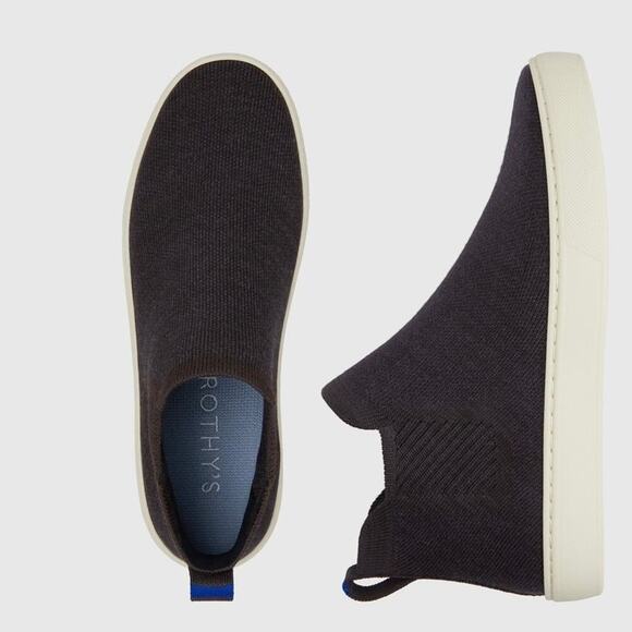 Rothy’s The Merino Chelsea Espresso Women’s Size 9.5 - Picture 2 of 12